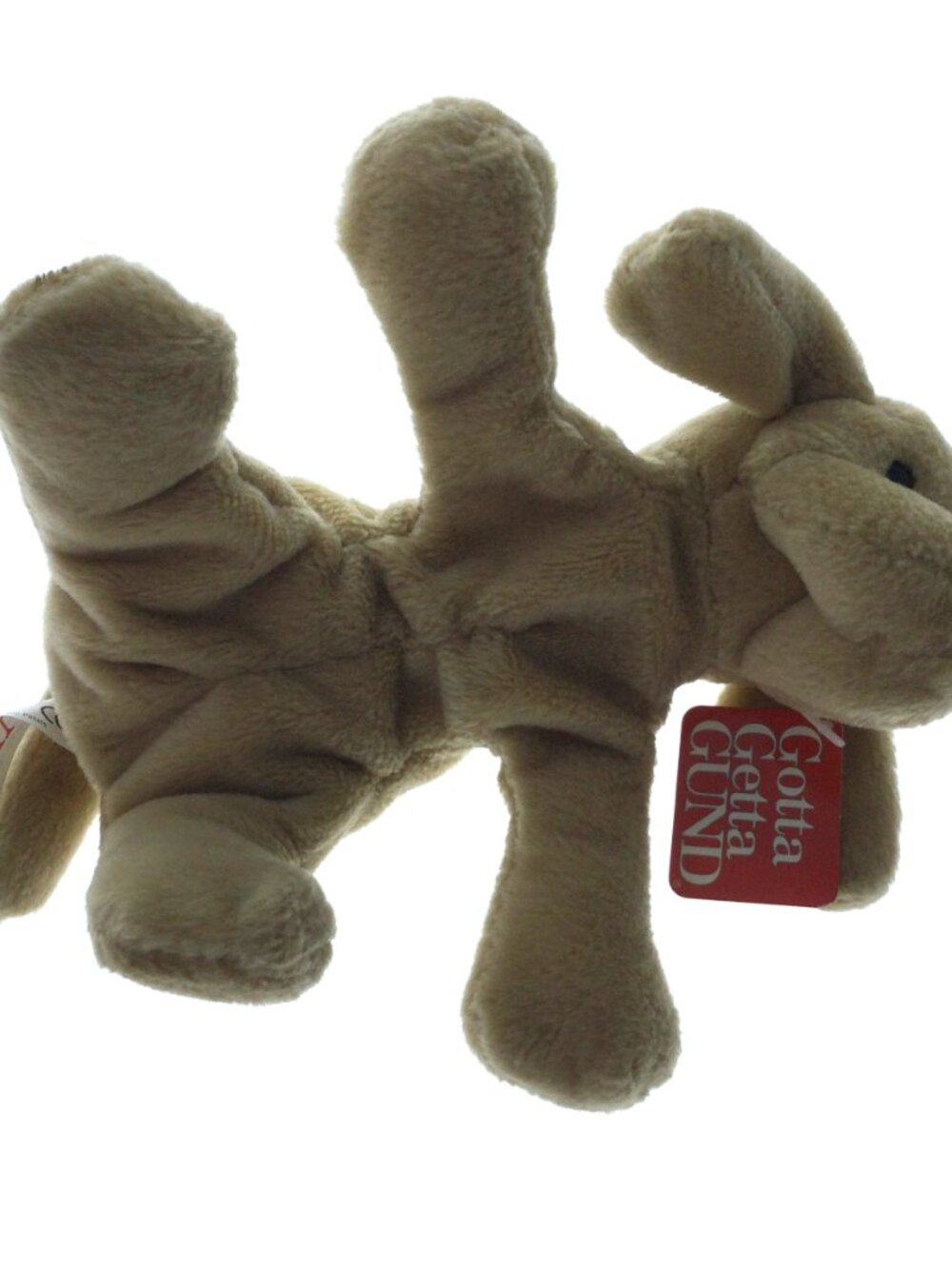 Vintage Gund "Puddles" the Yellow Retriever Plush #5326 - Picture 3 of 5